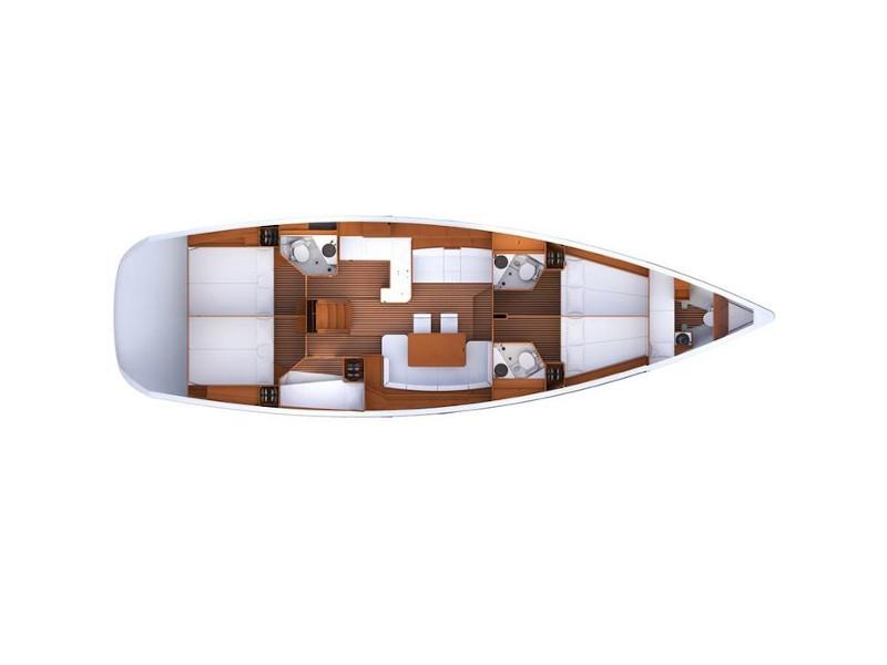 Book yachts online - sailboat - Jeanneau 53 - 53.1 sails 2020 [A/C-GENERATOR] - rent