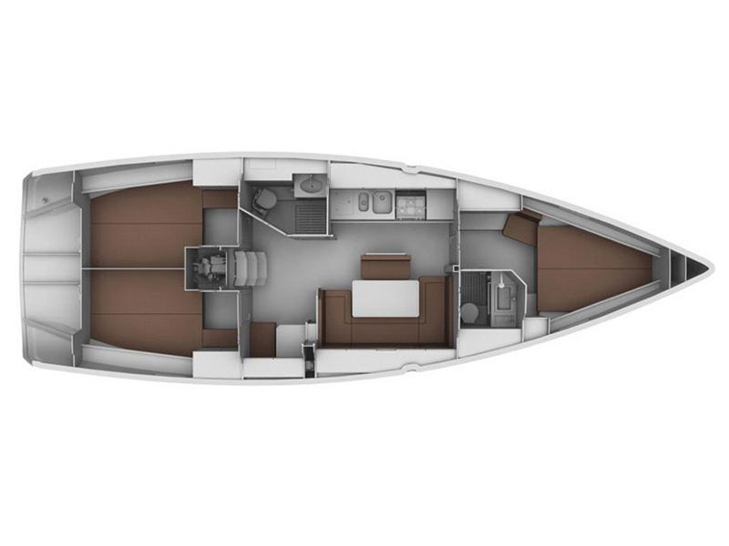 Book yachts online - sailboat - Bavaria 40 BT '12 - Aida - rent