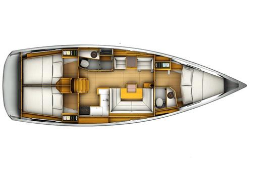 Book yachts online - sailboat - Sun Odyssey 419 - Jazz - rent