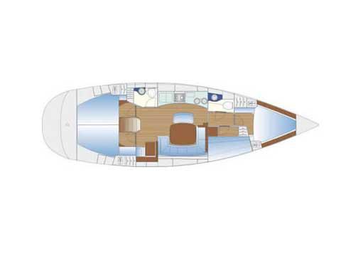 Book yachts online - sailboat - Bavaria 44 - O LA LA  - rent