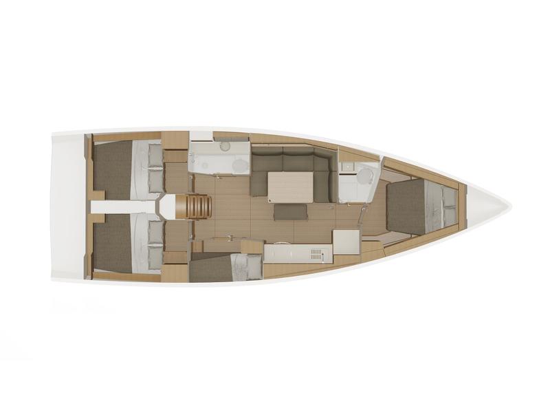 Book yachts online - sailboat - Dufour 430 - AIR STAR - rent