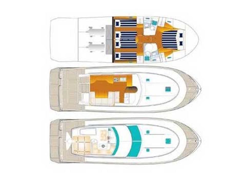 Book yachts online - motorboat - Antares 13.80 - HELENA ZARA - rent
