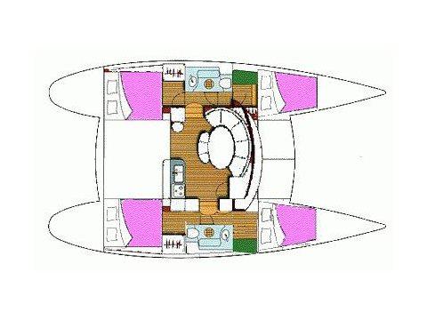 Book yachts online - catamaran - Lagoon 380 S2 - Lagoon 380S2 - rent