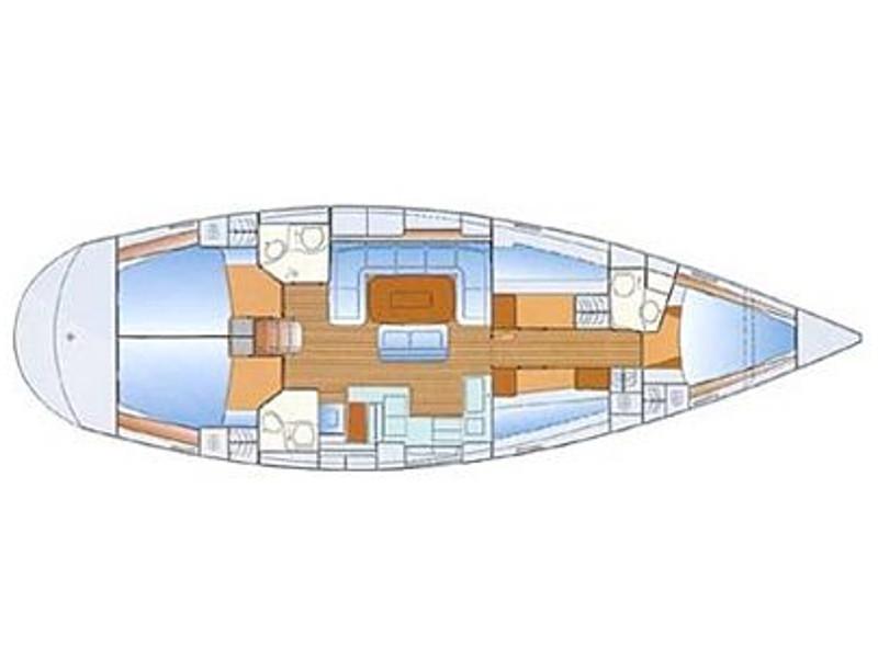 Book yachts online - sailboat - Bavaria 50 Cruiser - EC- 50B-06-G - rent