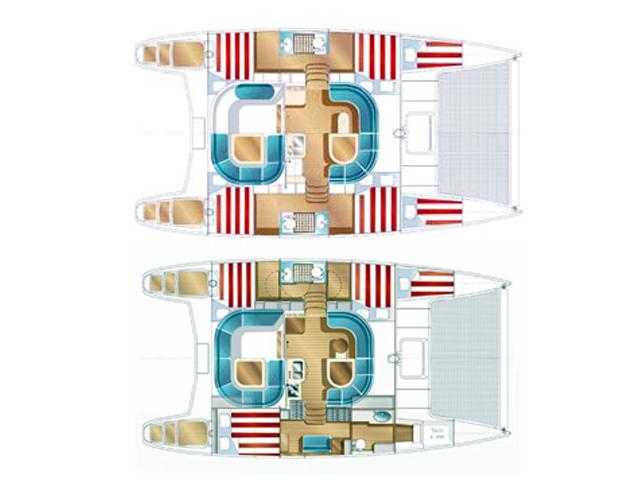 Book yachts online - catamaran - Nautitech 40 Open - EC- N40-16-F - rent