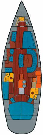 Book yachts online - sailboat - Bavaria 51 Cruiser - Slv IV - rent