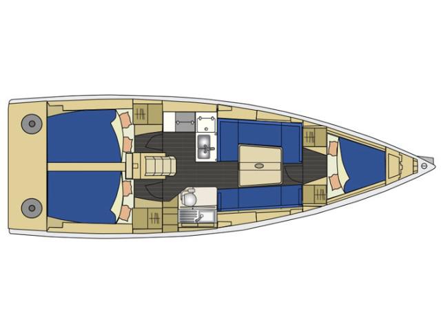 Book yachts online - sailboat - Elan 350 - Batana - rent