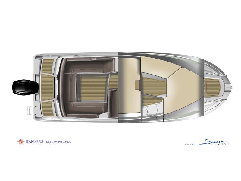 Book yachts online - motorboat - Jeanneau Cap Camarat 7.5 DC - Jeanneau Cap Camarat 7.5 DC - rent