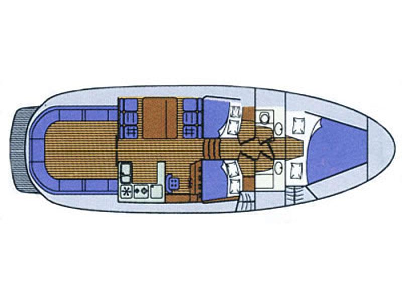 Book yachts online - motorboat - Adria 1002 - Silba - rent