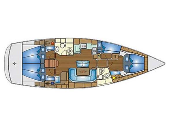 Book yachts online - sailboat - Bavaria 46 Cruiser Veritas edition - veseo - rent