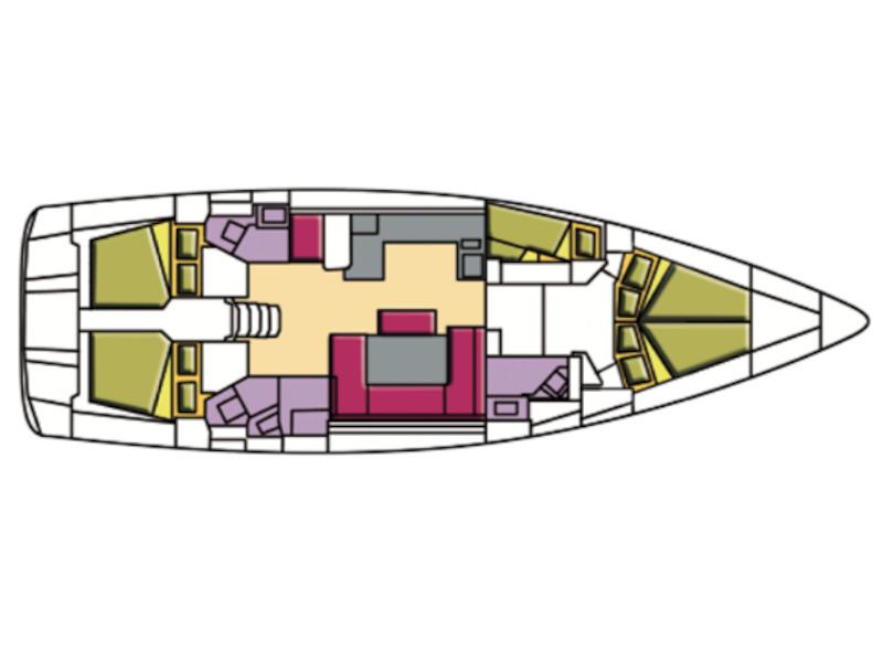 Book yachts online - sailboat - Bavaria Cruiser 51 - Rutilicus - rent