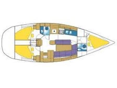 Book yachts online - sailboat - Feeling Kirie 39 - GAMMA  - rent