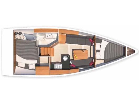 Book yachts online - sailboat - Hanse 315 - H315-1 - rent