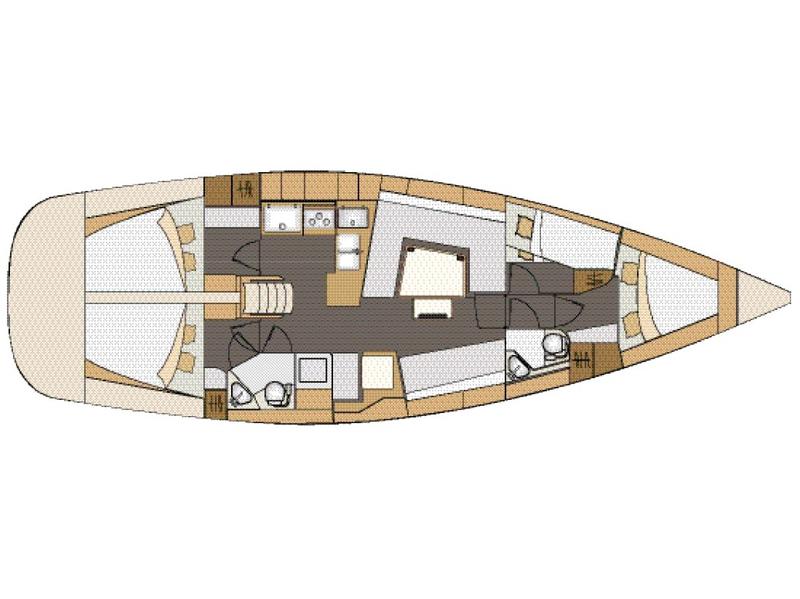 Book yachts online - sailboat - Elan 45 Impression - TWILIGHT  - rent