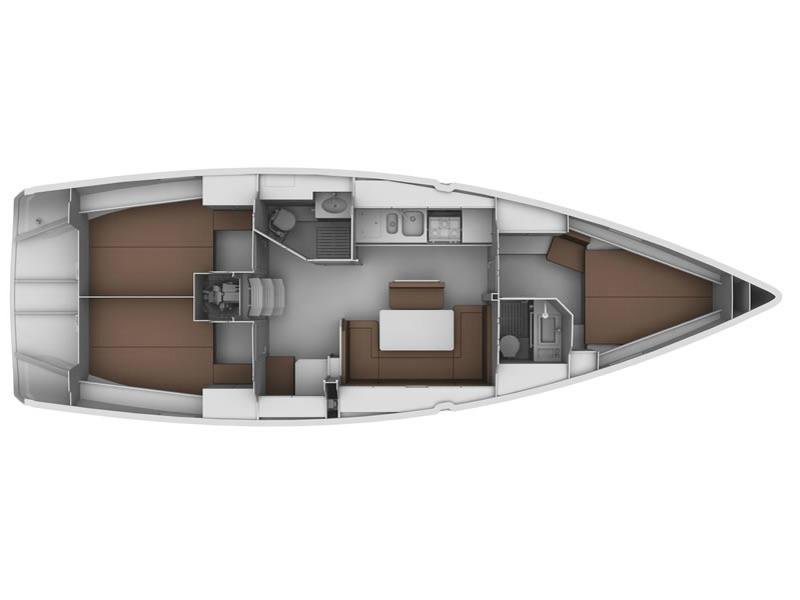 Book yachts online - sailboat - Bavaria Cruiser 40 - B40-13 - rent