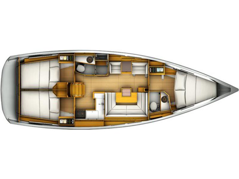Book yachts online - sailboat - Sun Odyssey 409 - Kybele - rent