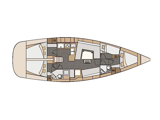 Book yachts online - sailboat - Elan Impression 45 - Merit - rent