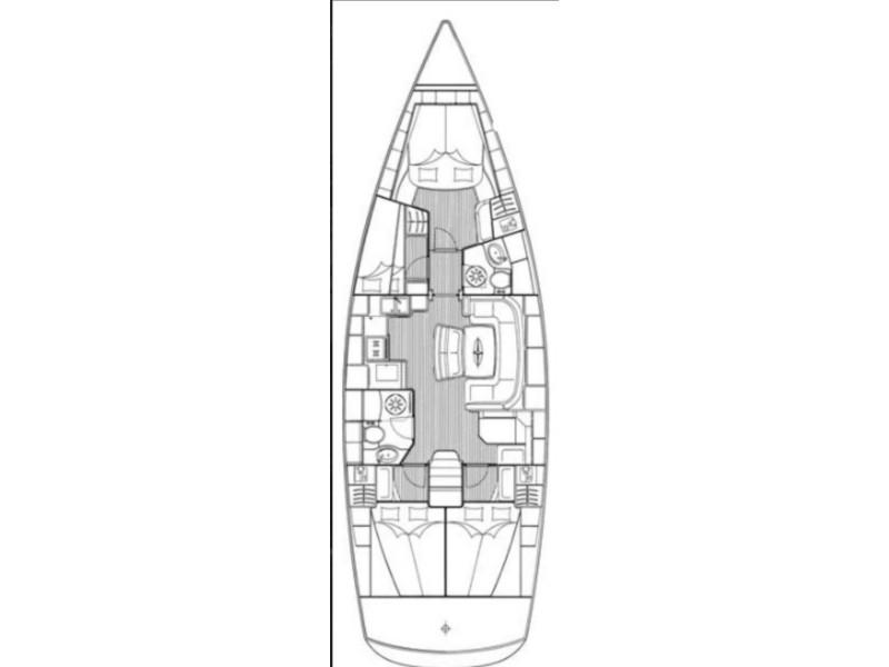 Book yachts online - sailboat - Bavaria 46 Cruiser - Mango - rent