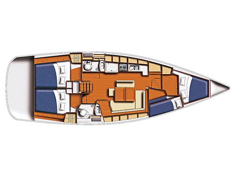 Book yachts online - sailboat - Oceanis 43 - Zen - rent