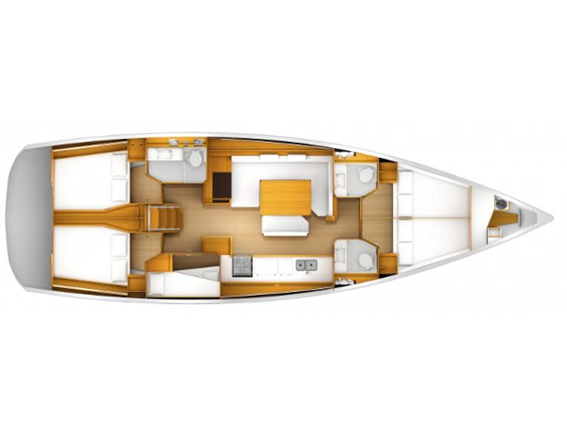 Book yachts online - sailboat - Sun Odyssey 509 - Cuncettina 4 - rent
