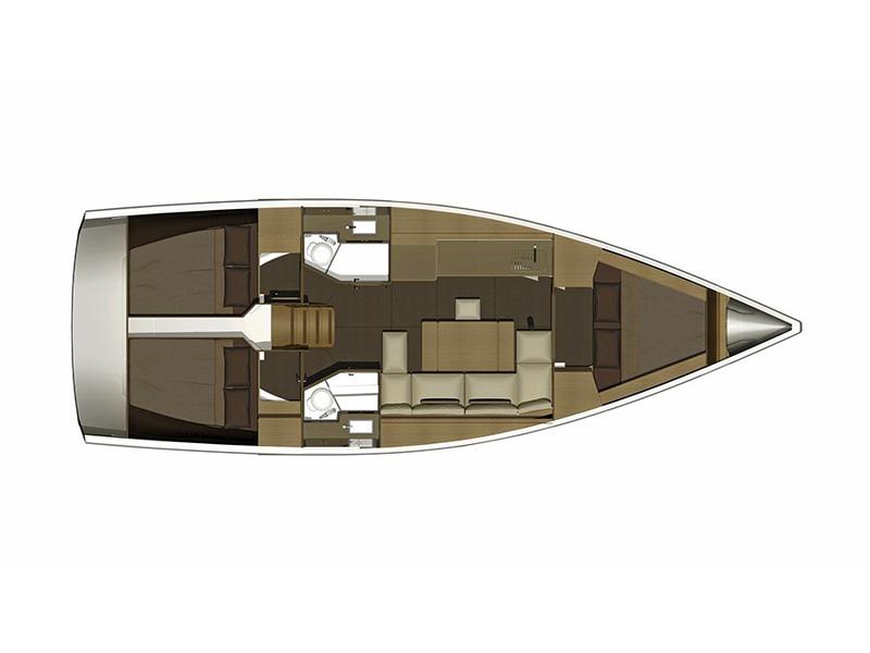 Book yachts online - sailboat - Dufour 382 GL - Gapigno II - BT - rent