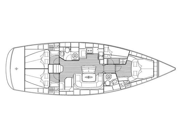 Book yachts online - sailboat - Bavaria 46 Cruiser - Cvita - BT - rent