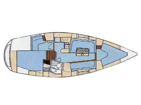 Book yachts online - sailboat - Moody 336 - Ariadne - rent