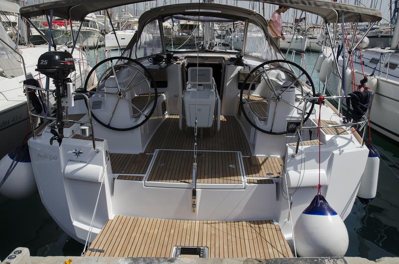 Book yachts online - sailboat - Sun Odyssey 479 - Pacific Gold - rent