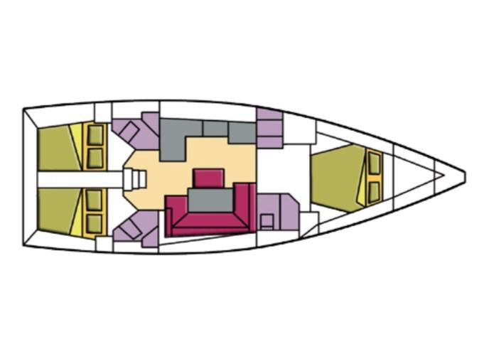 Book yachts online - sailboat - Bavaria Cr. 46 Style - Aldebaran - rent