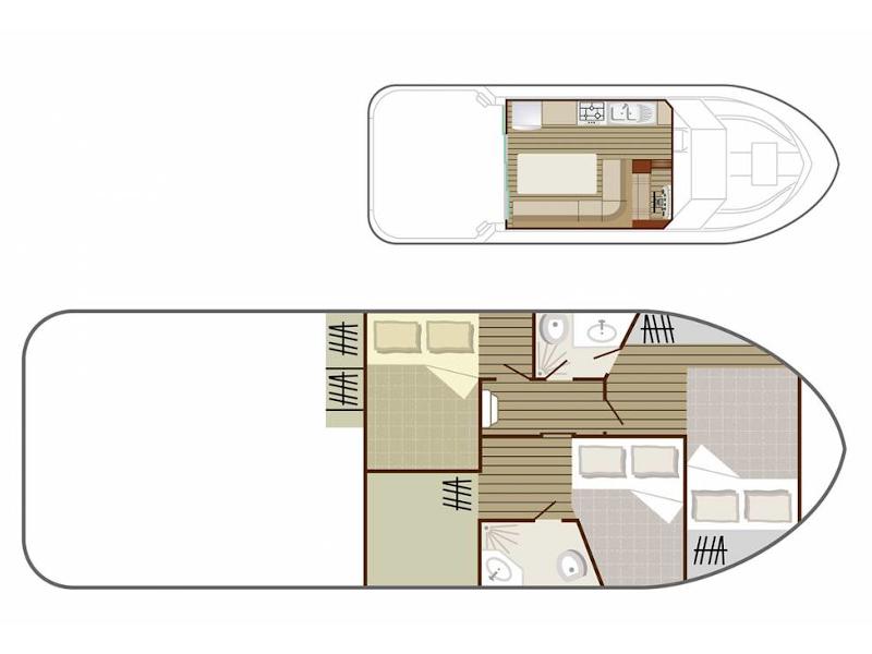 Book yachts online - motorboat - Sedan 1010 - MARNAY FR - rent