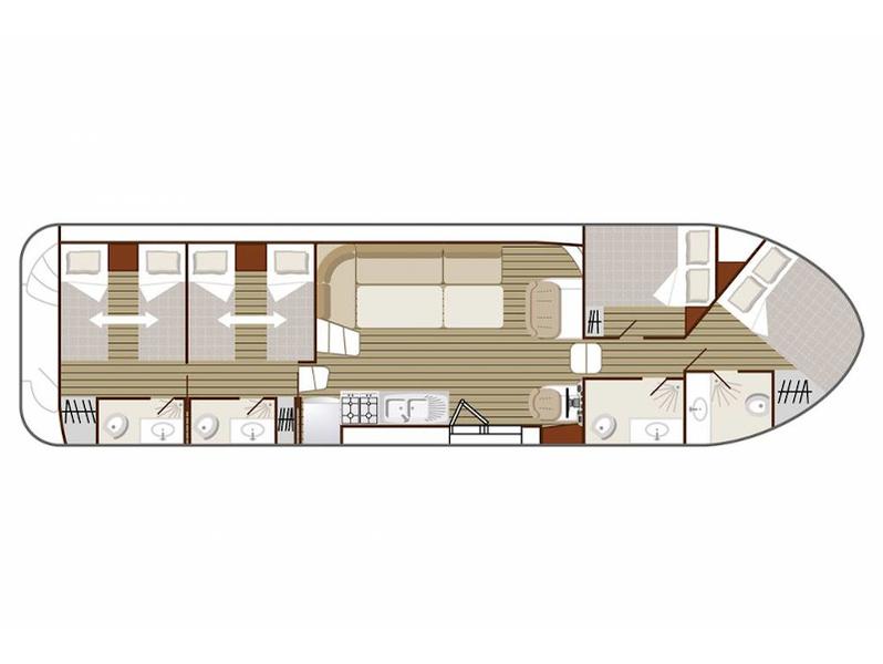 Book yachts online - motorboat - Confort 1350 B - MULHOUSE FR - rent