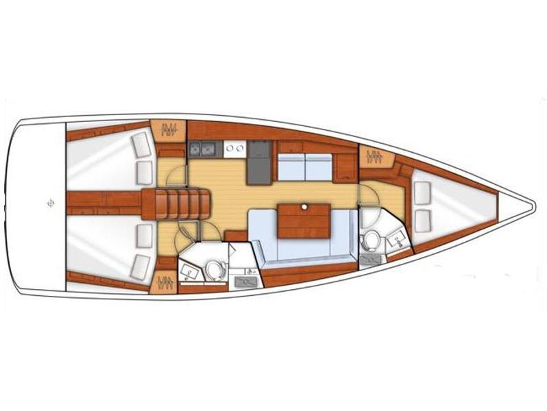 Book yachts online - sailboat - Oceanis 41 - Buddy - rent