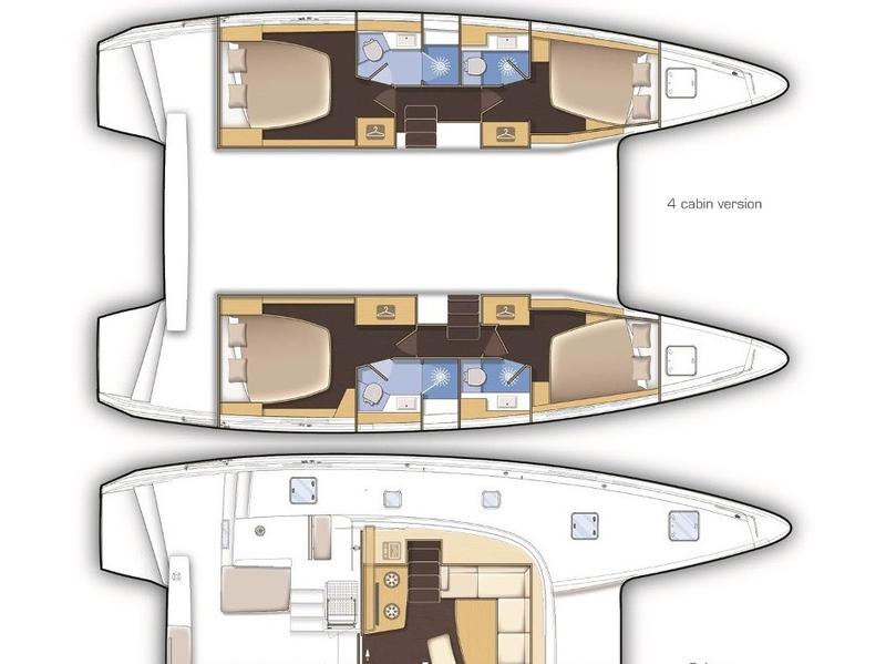 Book yachts online - catamaran - Lagoon 42 - Balute - rent