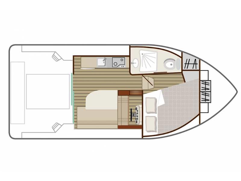Book yachts online - motorboat - Sedan Primo - TEUPITZ DE - rent