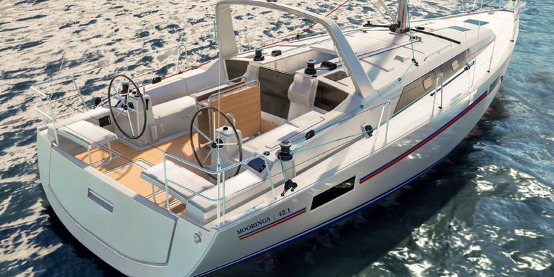 Book yachts online - sailboat - Moorings 42.1 - Moorings 42.1 (2016) - rent