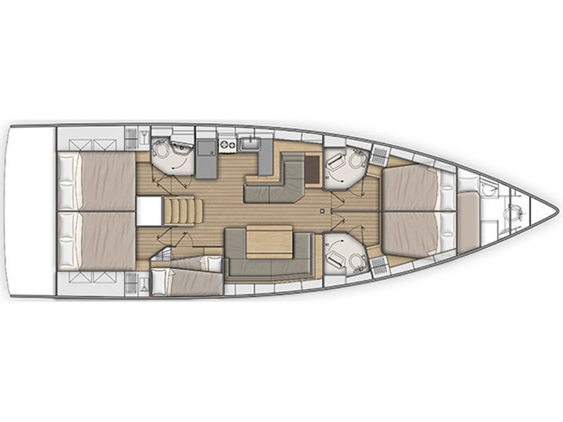 Book yachts online - sailboat - Oceanis 51.1 - Irmo - rent