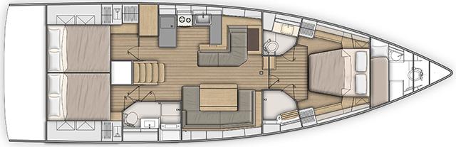 Book yachts online - sailboat - Oceanis 51.1 - Psari - rent