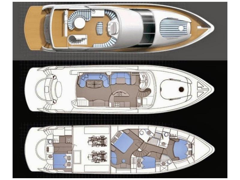 Book yachts online - motorboat - Yaretti 2210 - Happy 3 - rent