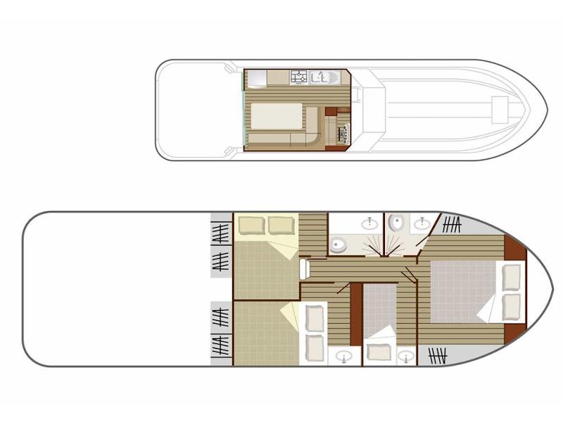 Book yachts online - motorboat - Sedan 1160 - CHEVROCHE FR - rent