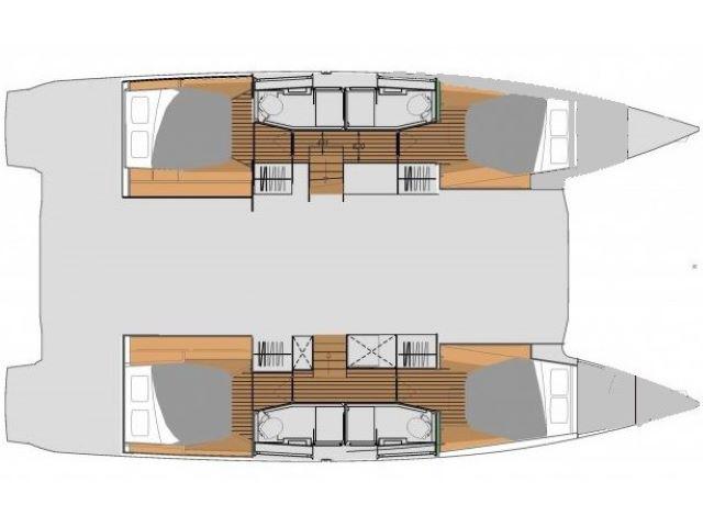 Book yachts online - catamaran - Elba 45 - Free To Be - rent