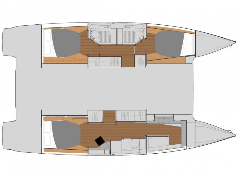 Book yachts online - catamaran - Astrea 42 - SeaSea - rent