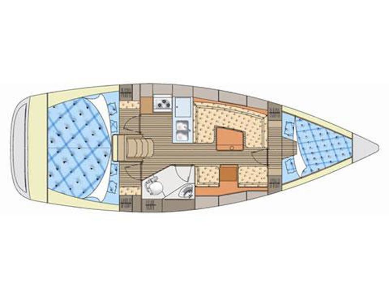 Book yachts online - sailboat - Elan 344 - Argo - rent