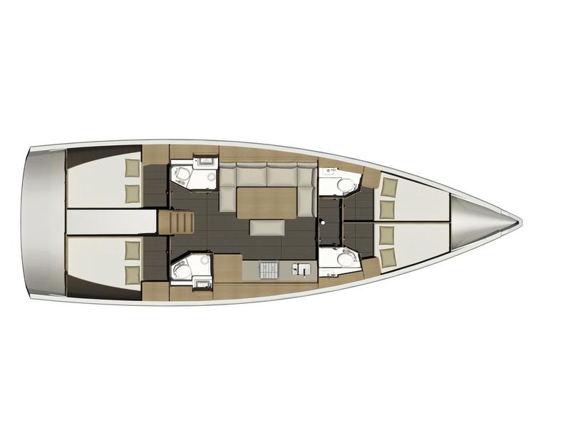 Book yachts online - sailboat - Dufour 460 GL '18 - Cougar - rent
