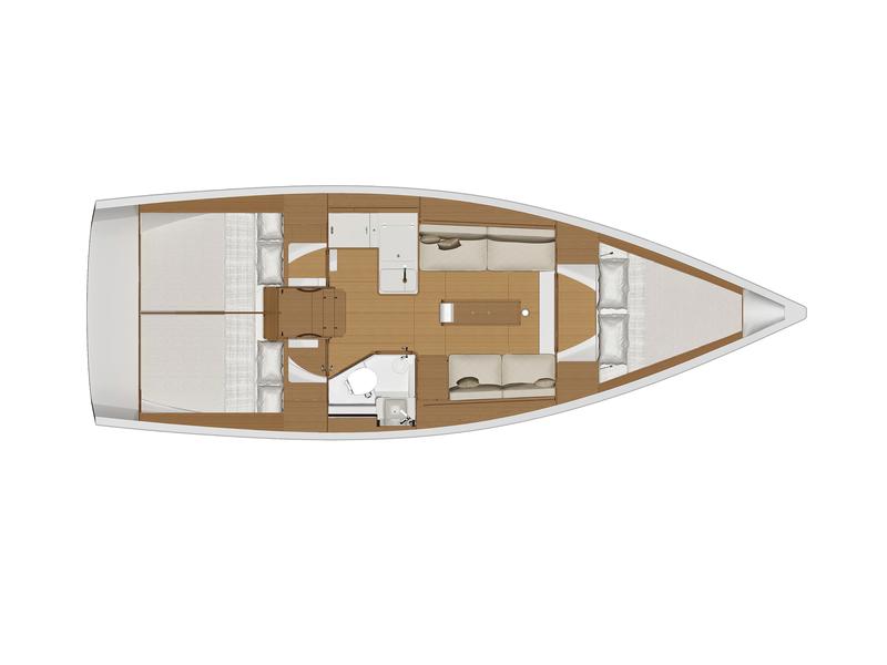 Book yachts online - sailboat - Dufour 360 GL '18 - Jade - rent