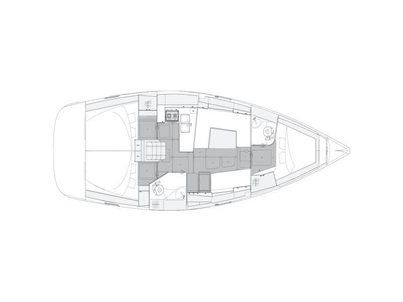 Book yachts online - sailboat - Elan 40.1 Impression - FUNKY  - rent