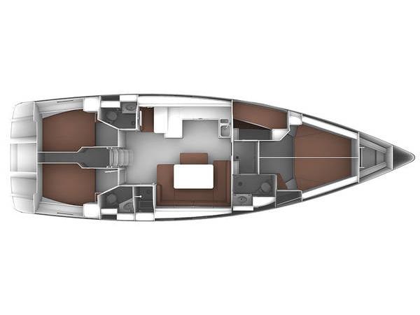 Book yachts online - sailboat - Bavaria Cruiser 51 - YOLO - rent