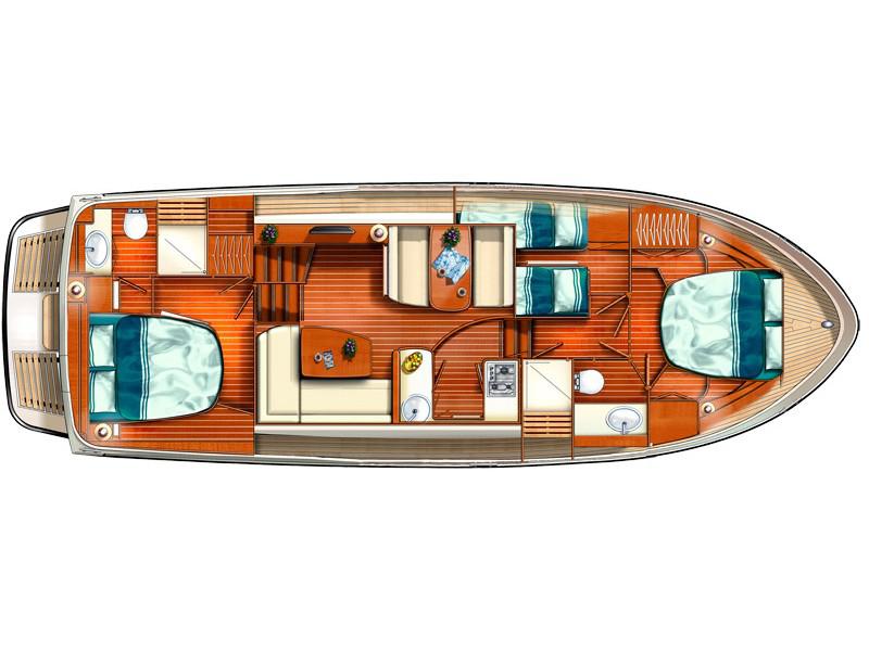Book yachts online - motorboat - Linssen GS 40.9 AC - Asgard (Sa) - rent