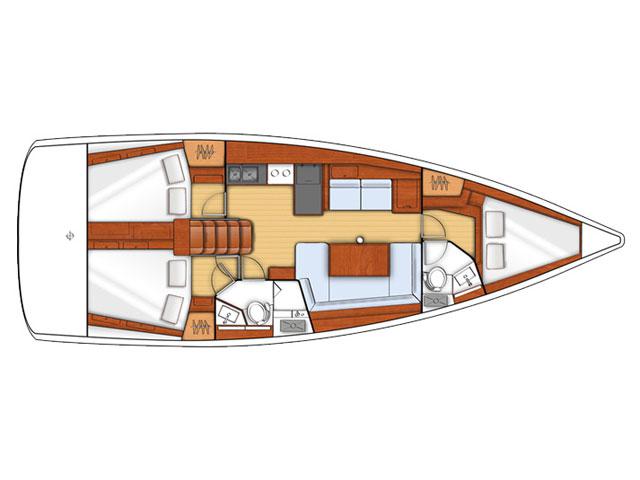 Book yachts online - sailboat - Oceanis 41 - Hope  - rent