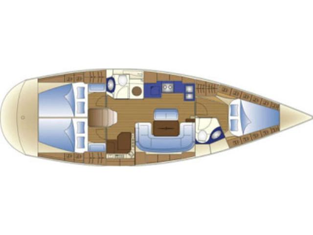 Book yachts online - sailboat - Bavaria 42 Cruiser - POŠIP - rent