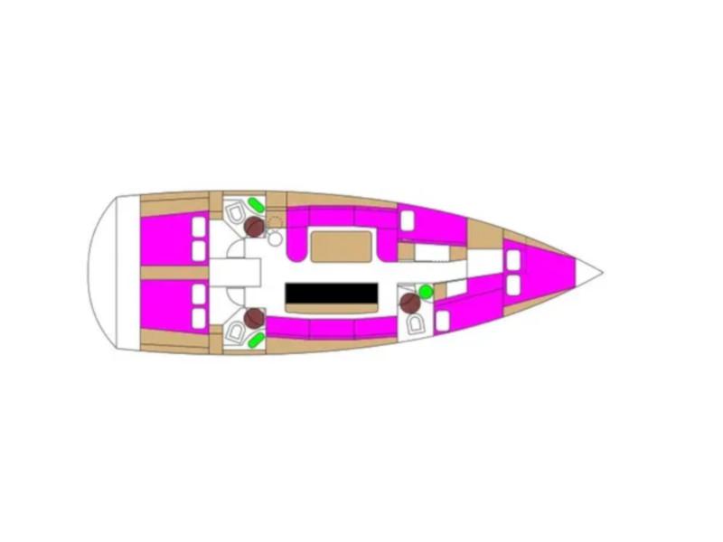 Book yachts online - sailboat - D&amp;D Kufner 50 - DINGAČ - rent